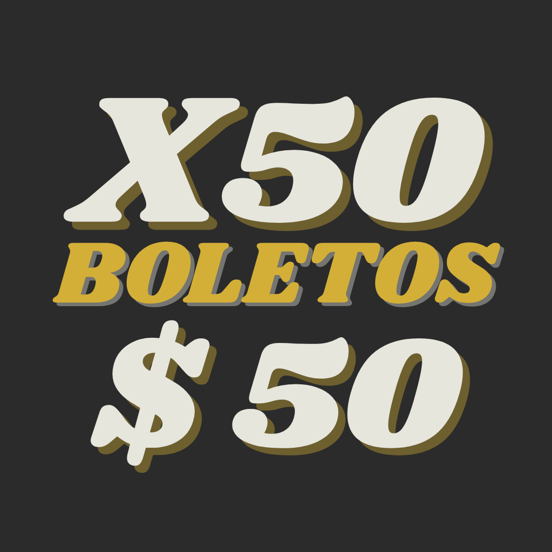 Paquete x50 tickets