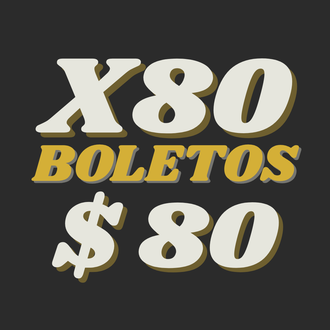 Paquete x80 tickets